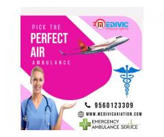 Take Spectacular Medical Air Ambulance Service in Bhubaneswar by Medivic at Anytime