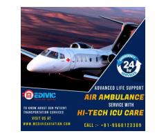 Medivic Air Ambulance Service in Aurangabad for Safe Patient Evacuation with Proper Care